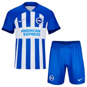 Virallinen pelipaita Brighton Hove Albion Koti 2023-24 Lyhythihainen - Lasten ( + Lyhyet housut )